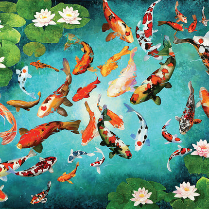 Koi Fish by Guido Borelli 1000-Piece Puzzle