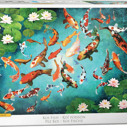 Koi Fish by Guido Borelli 1000-Piece Puzzle