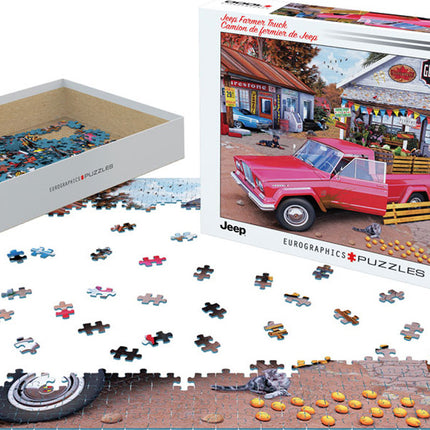 Jeep Farmer Truck 1000-Piece Puzzle