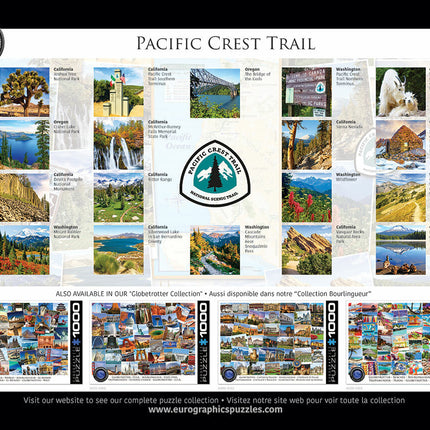 Pacific Crest Trail 1000-Piece Puzzle