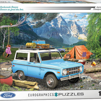 Backwoods Bronco 1000-Piece Puzzle