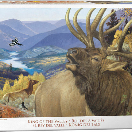 King of the Valley by Hayden Lambson 1000-Piece Puzzle Puzzle