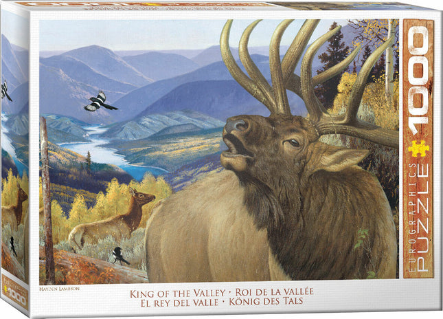 King of the Valley by Hayden Lambson 1000-Piece Puzzle Puzzle