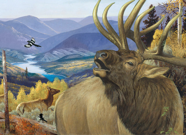King of the Valley by Hayden Lambson 1000-Piece Puzzle Puzzle