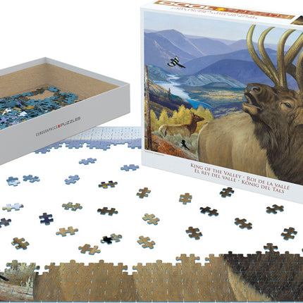 King of the Valley by Hayden Lambson 1000-Piece Puzzle Puzzle