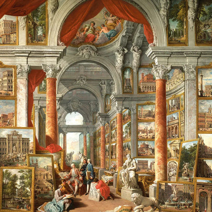 Gallery Views of Modern Rome by Giovanni Paolo Pannini 1000-Piece Puzzle