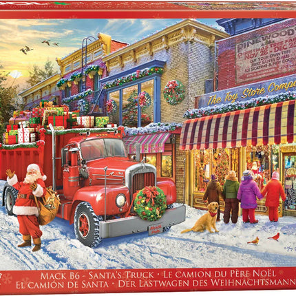 MACK B6- Santa's Truck by Greg Giordano 1000-Piece Puzzle