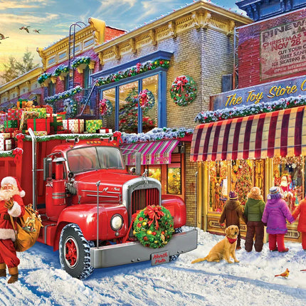 MACK B6- Santa's Truck by Greg Giordano 1000-Piece Puzzle