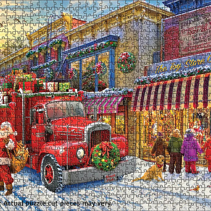 MACK B6- Santa's Truck by Greg Giordano 1000-Piece Puzzle
