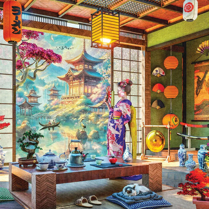 Japan Tea Room by Dominic Davison 1000-Piece Puzzle