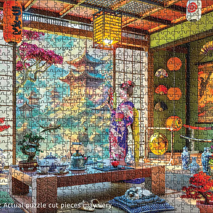 Japan Tea Room by Dominic Davison 1000-Piece Puzzle