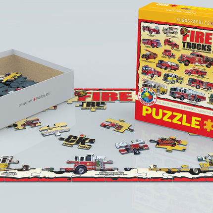 Fire Trucks 100-Piece Puzzle