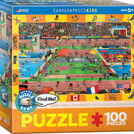 Olympics - Spot  and Find 100-Piece Puzzle
