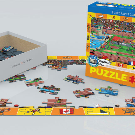 Olympics - Spot  and Find 100-Piece Puzzle
