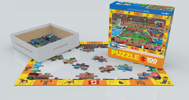 Olympics - Spot  and Find 100-Piece Puzzle