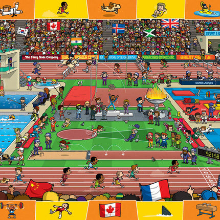 Olympics - Spot  and Find 100-Piece Puzzle