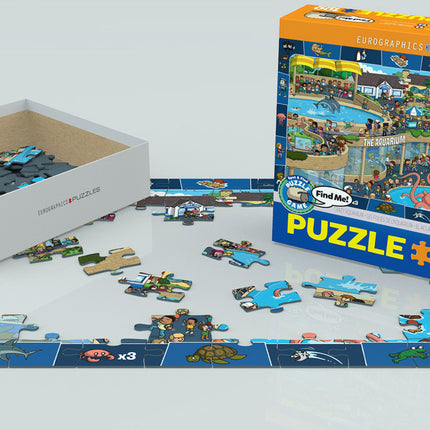 Crazy Aquarium - Spot  and Find 100-Piece Puzzle