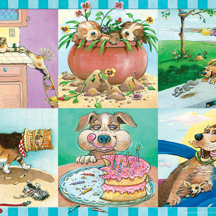 Puppy Trouble by Gary Patterson 100-Piece Puzzle