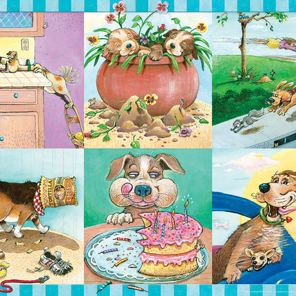 Puppy Trouble by Gary Patterson 100-Piece Puzzle