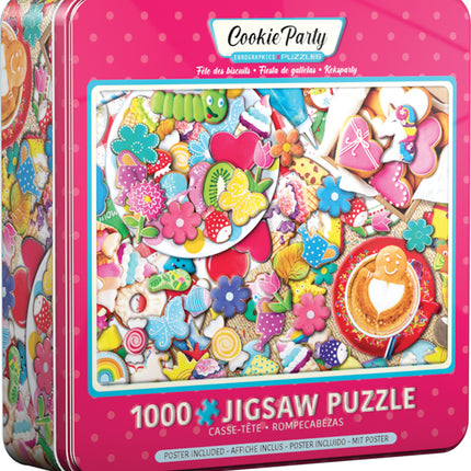 Cookie Party Tin 1000-Piece Puzzle