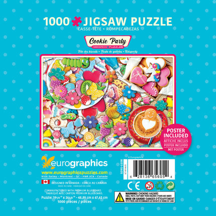 Cookie Party Tin 1000-Piece Puzzle