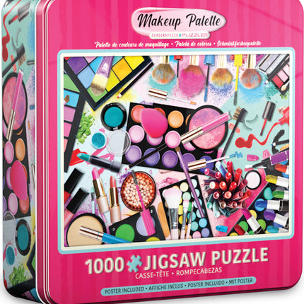 Makeup Palette Tin 1000-Piece Puzzle