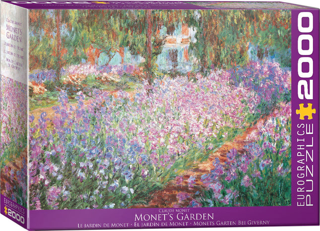 Monet's Garden by Claude Monet 2000-Piece Puzzle