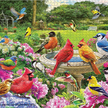 Bird Gathering by Greg Giordano (aka Garden Birds) 2000-Piece Puzzle