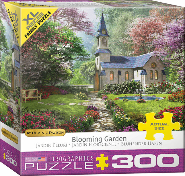 Blooming Garden by Dominic Davison 300-Piece Puzzle