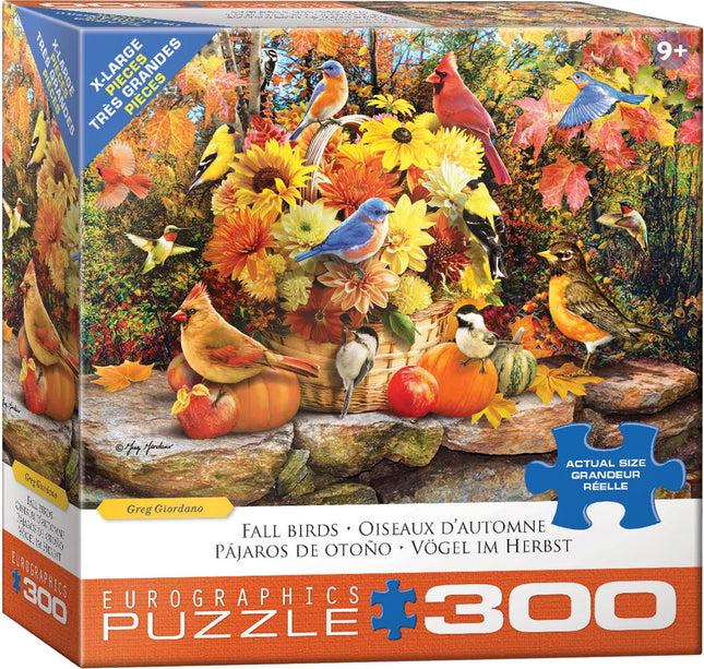 Fall Birds by Greg Giordano 300-Piece Puzzle