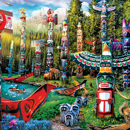 Totem Dreams by Jason Taylor 500-Piece Puzzle