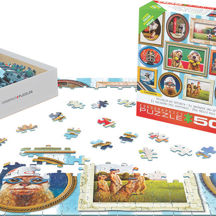 World of Sports by Lucia Heffernan 500pc