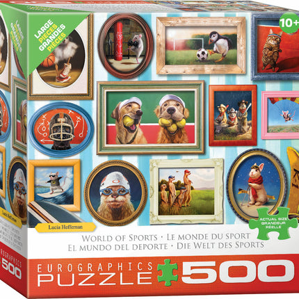 World of Sports by Lucia Heffernan 500pc