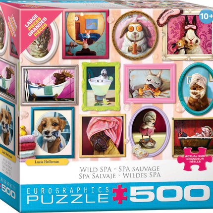 A Day at the Spa by Lucia Heffernan 500pc