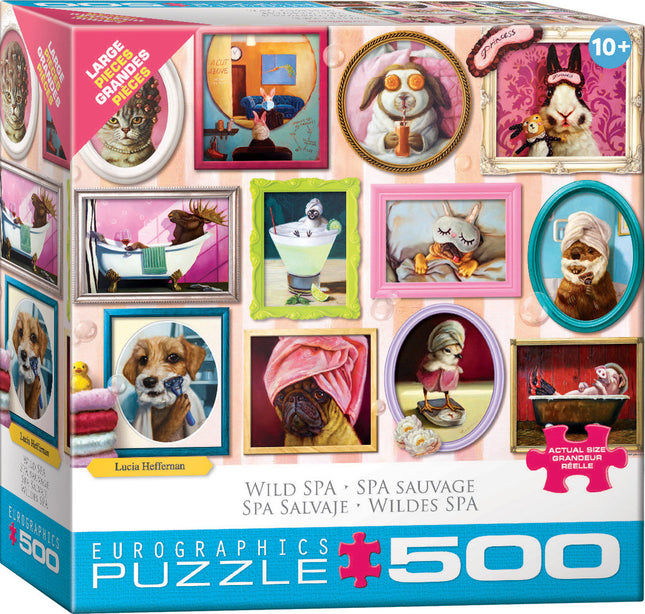 A Day at the Spa by Lucia Heffernan 500pc