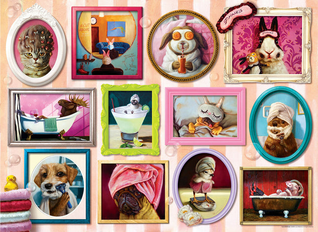 A Day at the Spa by Lucia Heffernan 500pc
