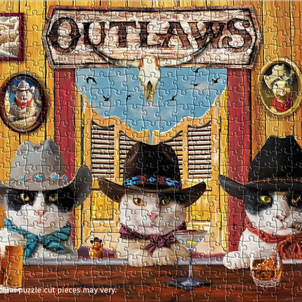 Outlaws by Lucia Heffernan 500-Piece Puzzle