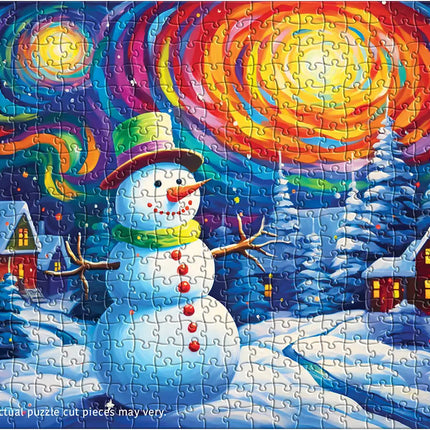 Colorful Frosty by Ray Heere 500-Piece Puzzle