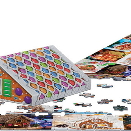 Gingerbread House Tin 550-Piece Puzzle