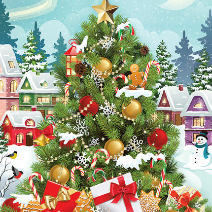 Christmas Tree Tin 550-Piece Puzzle