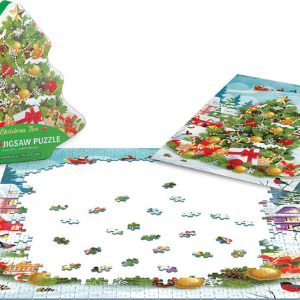 Christmas Tree Tin 550-Piece Puzzle