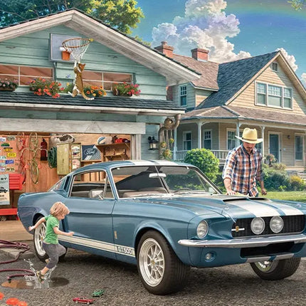 1967 Ford Mustang Shelby GT500 Tin 550-Piece Puzzle