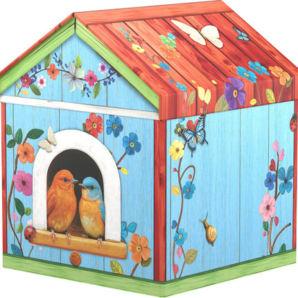 Birdhouse Shaped Tin 550-Piece Puzzle