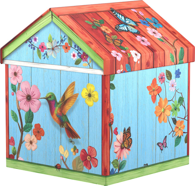 Birdhouse Shaped Tin 550-Piece Puzzle
