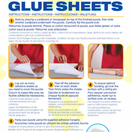 Individual Smart Puzzle Glue Sheets