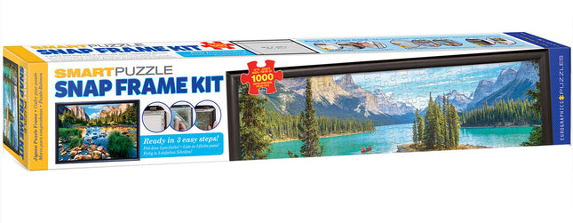 Easy Frame Assembly Kit in Box - Black Aluminum (Smart Puzzle Accessory)