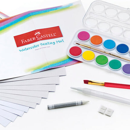 Young Artist Learn to Watercolor