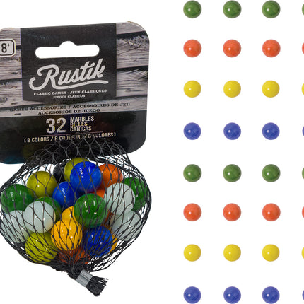Rustik Tock/Pachisi Marble Refills - 32 pcs.