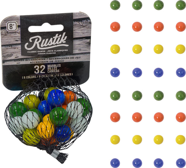 Rustik Tock/Pachisi Marble Refills - 32 pcs.