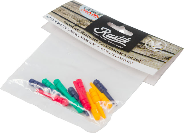 Rustik Cribbage Refill - 12 Pegs